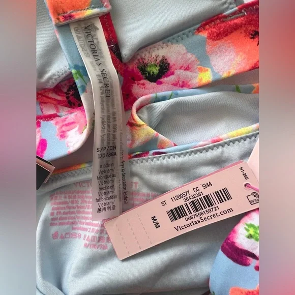 Victoria Secret Floral Bikini Set - Picture 8 of 9